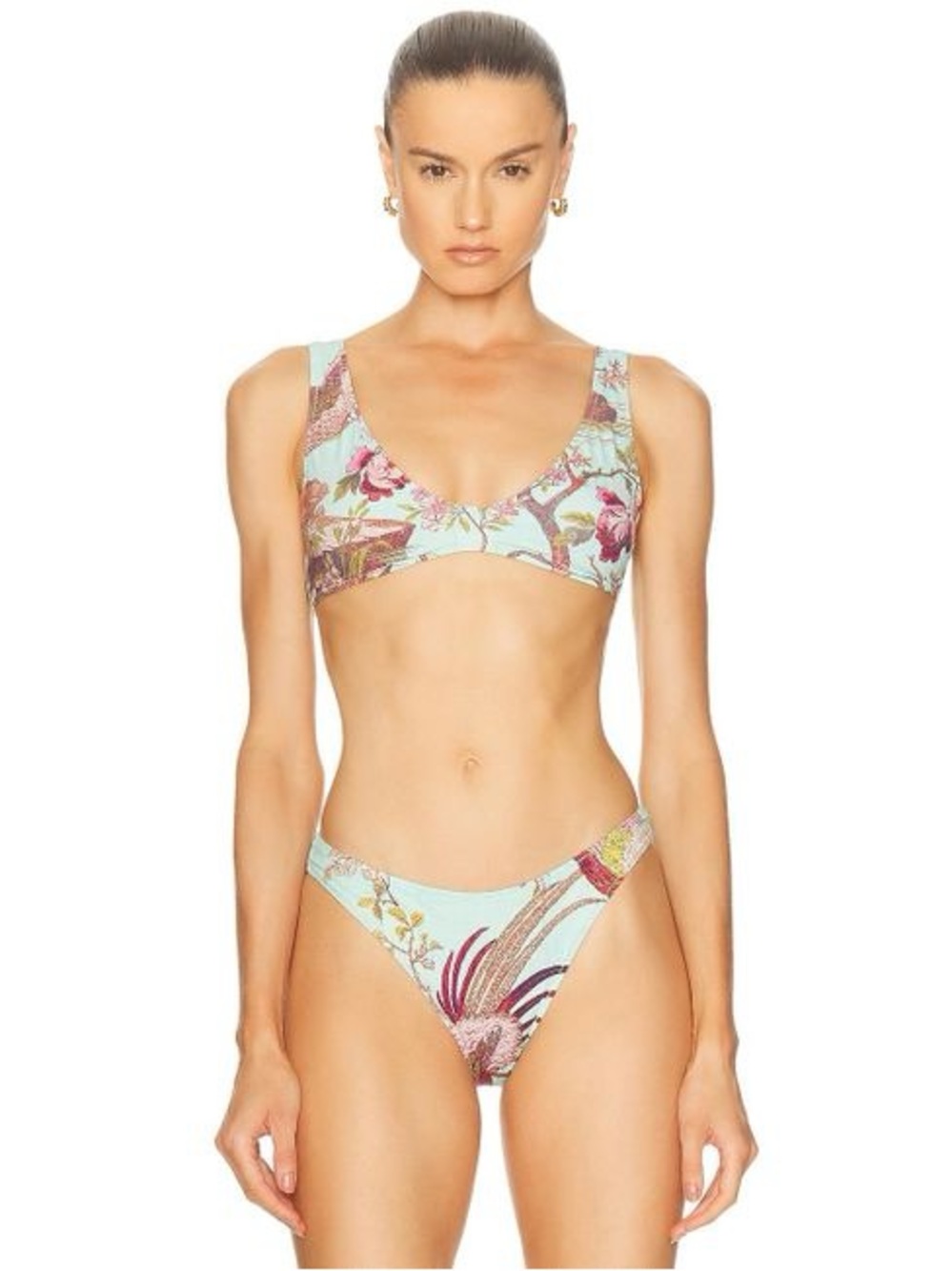 BNWT Cavalli x Skims Swim Bikini Set in Fagianella Print Size Small